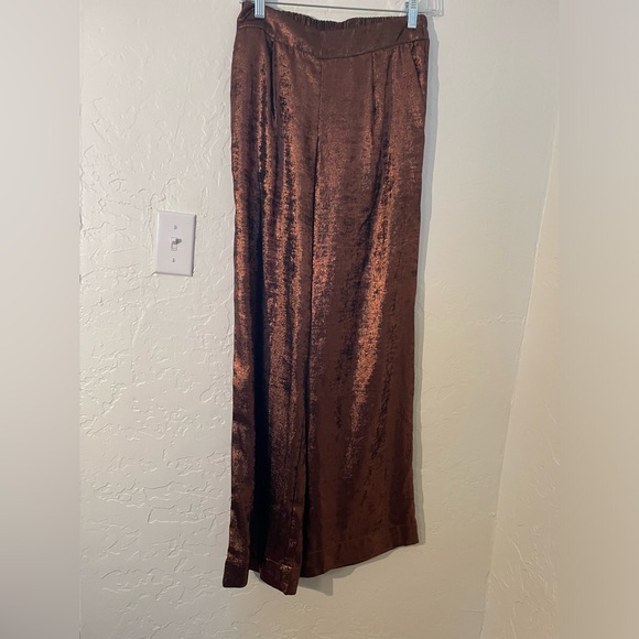 Women’s copper party suit. XS. EUC. Blazer & pants. - Picture 6 of 10